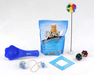 prize pack for 9lives giveaway