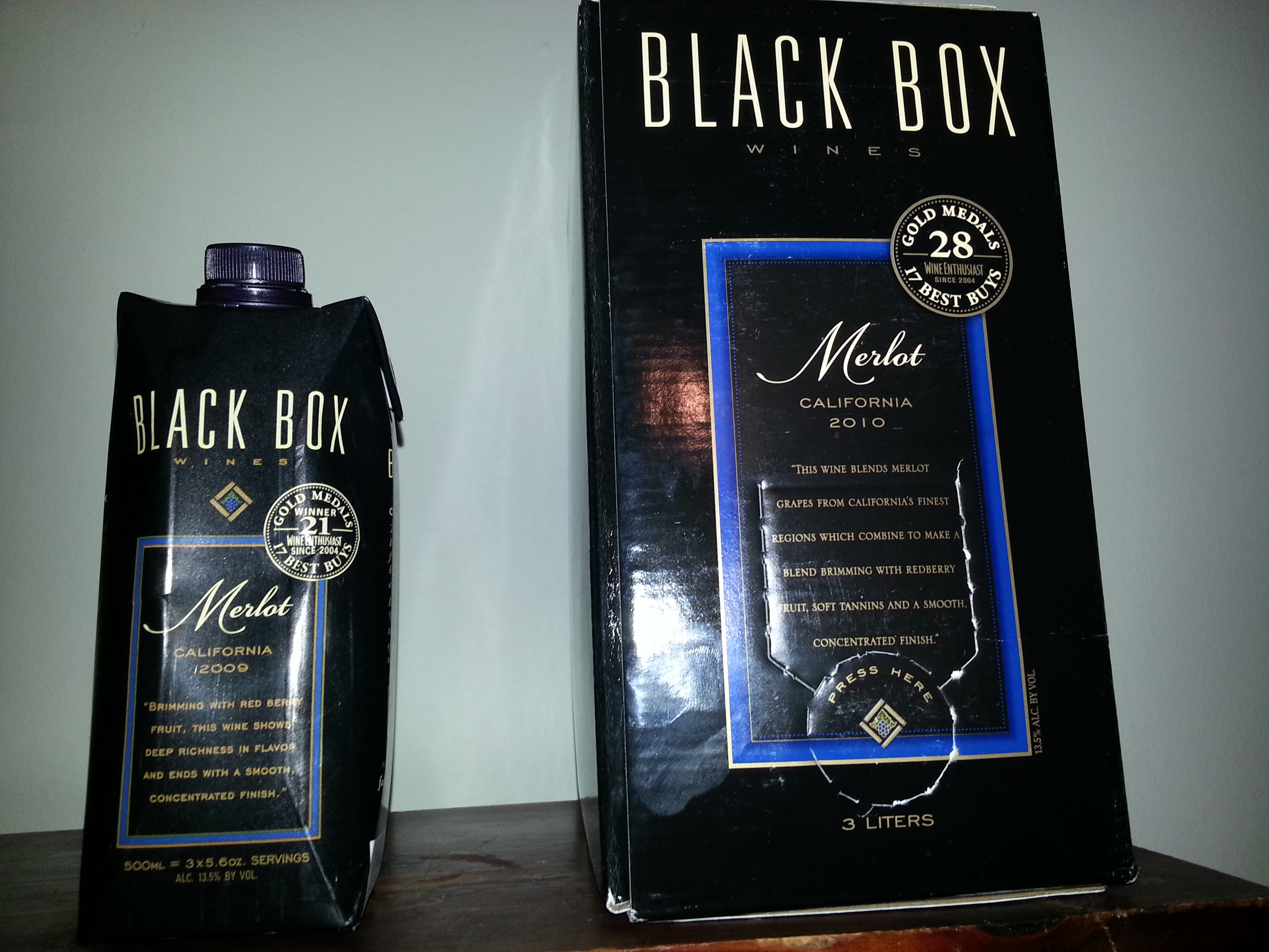 Black Box Wine Review Merlot